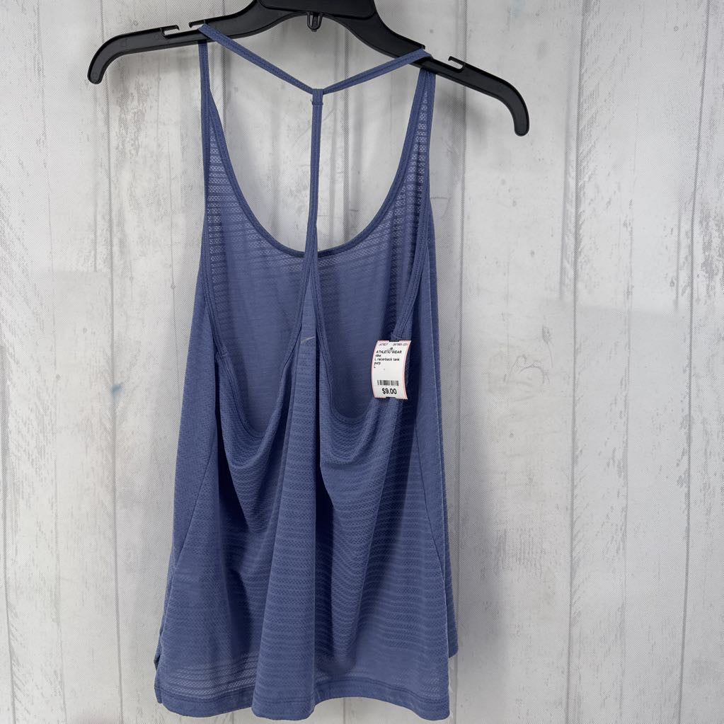 L racerback tank