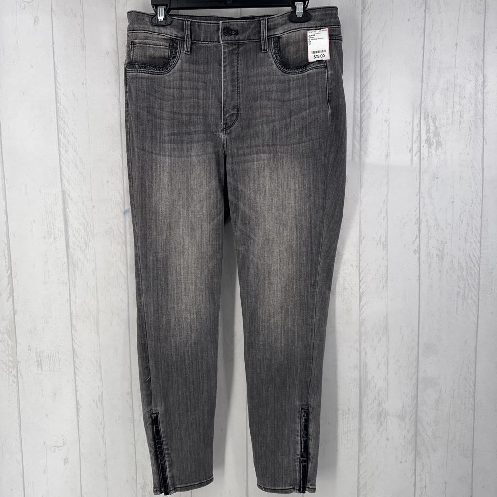 12 hi-rise skinny ankle jean