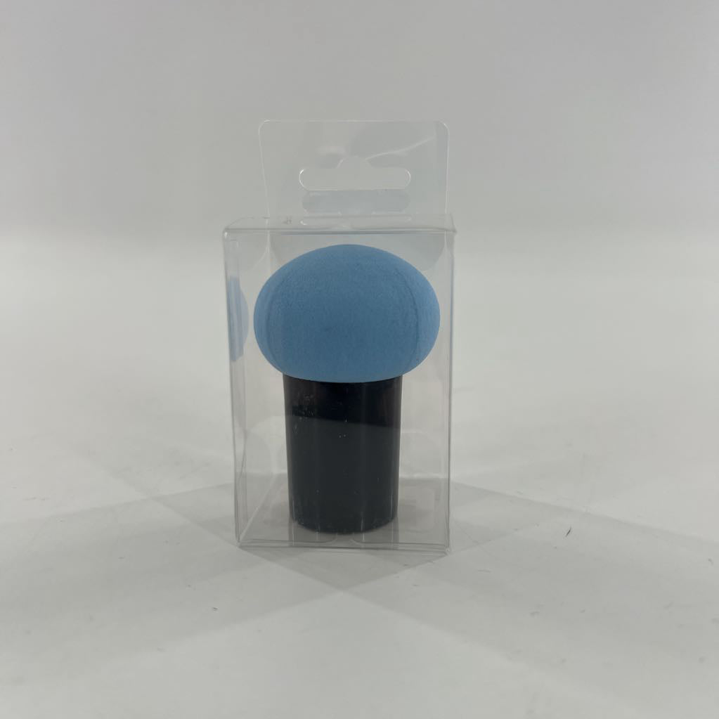 beauty sponge w/ handle blu