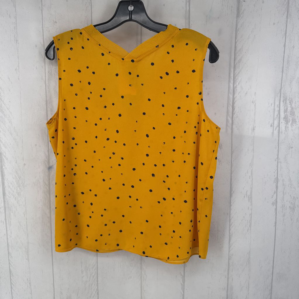 Mp polka-dot v-neck cami