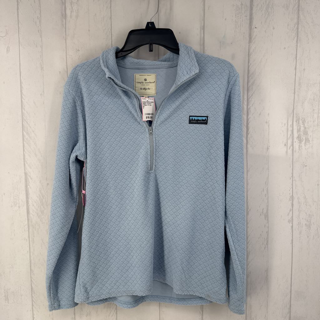 S fleece 1/2 zip pullover