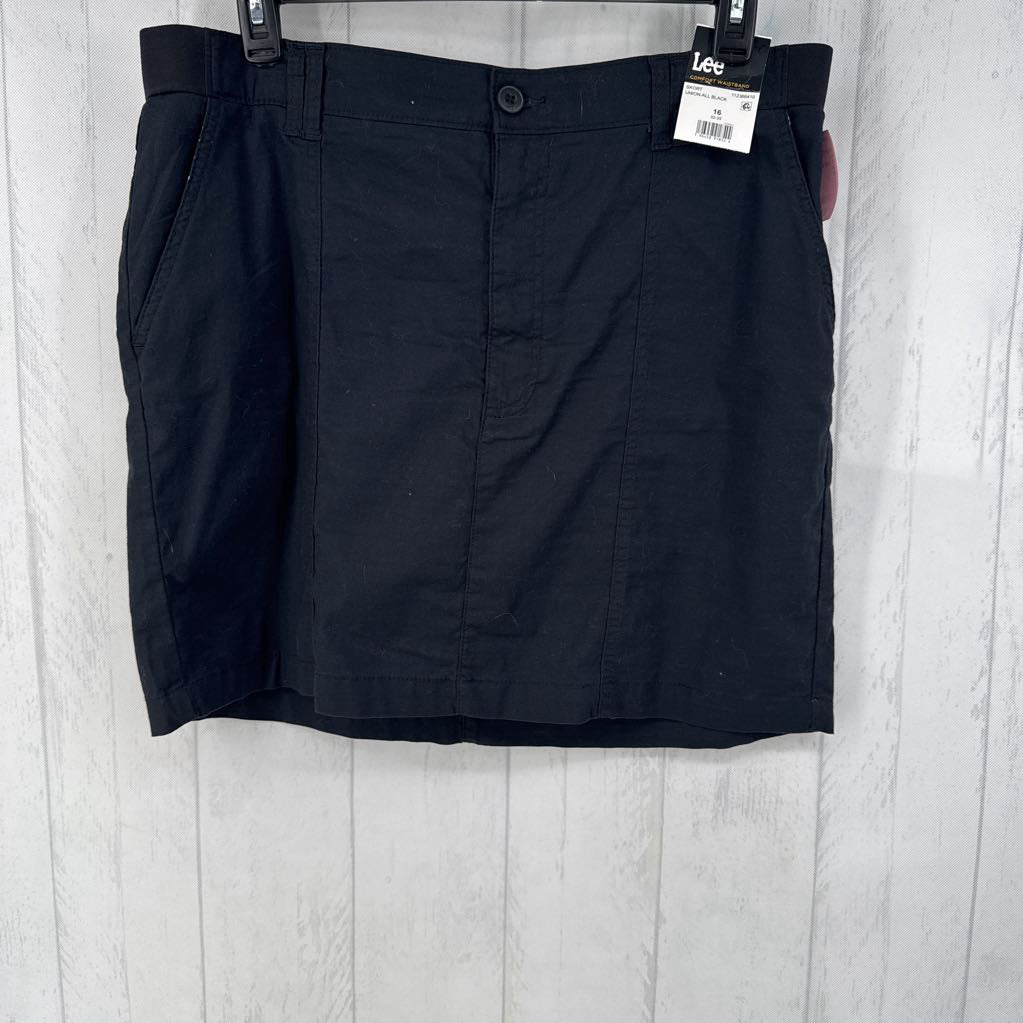 16 twill skort