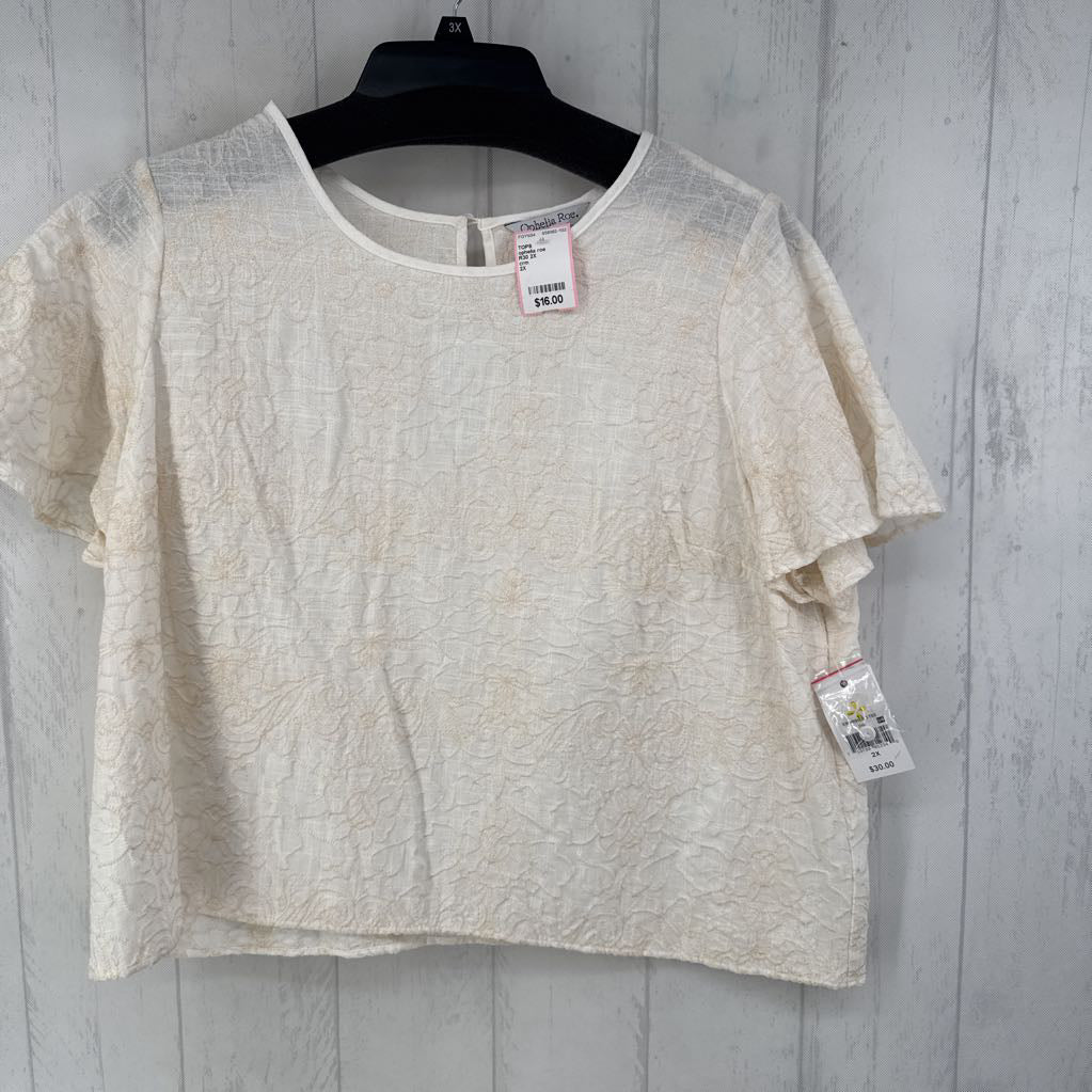 R30 2X embroidered tee s/s