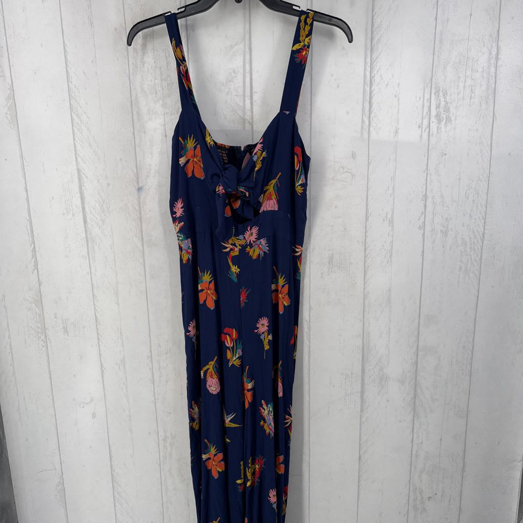 10 flo print slvls jumpsuit