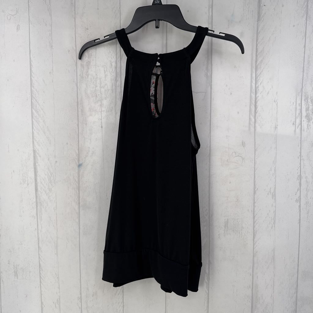 L flo print keyhole cami