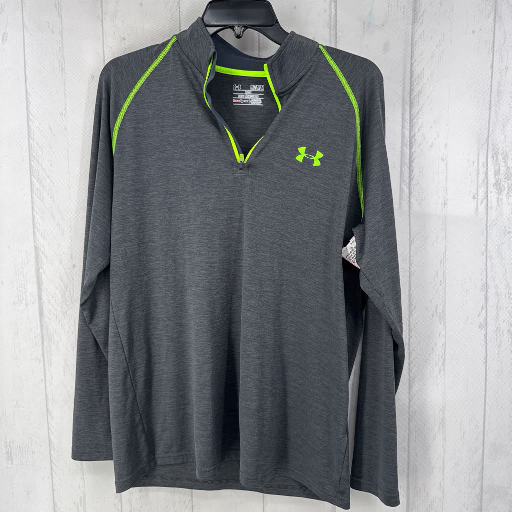 M quarter zip l/s pullover