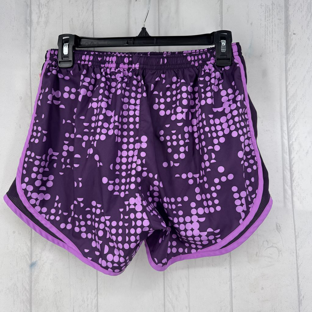 M polka dot running shorts