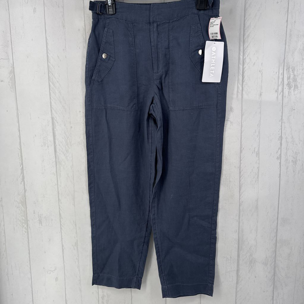 R74 4 pull-on linen pant