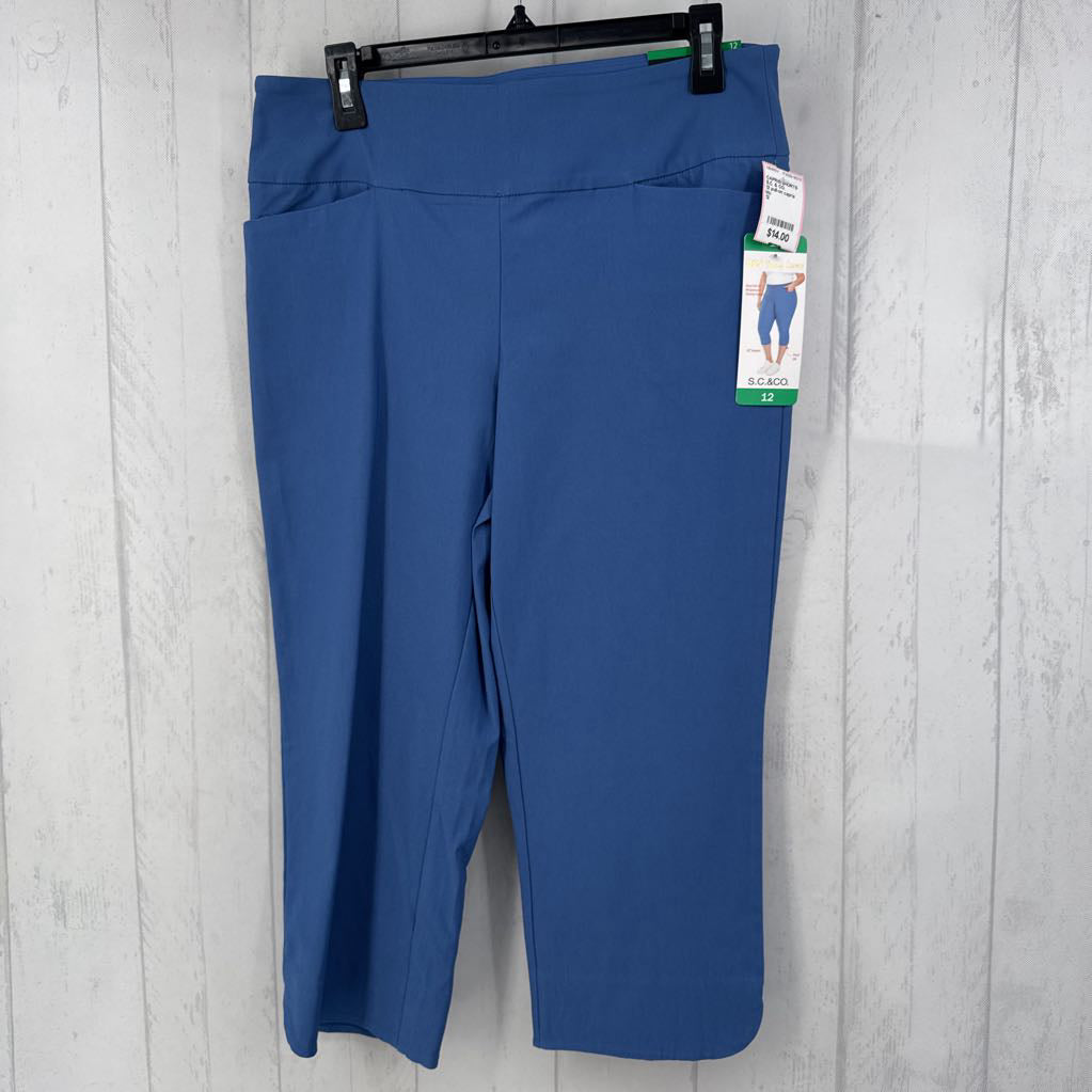 12 pull-on capris