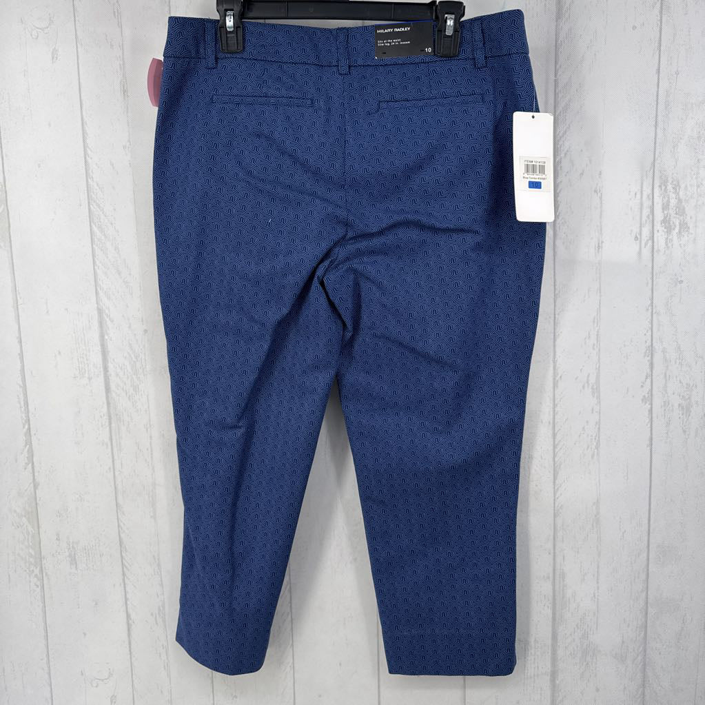 10 printed slim leg pant