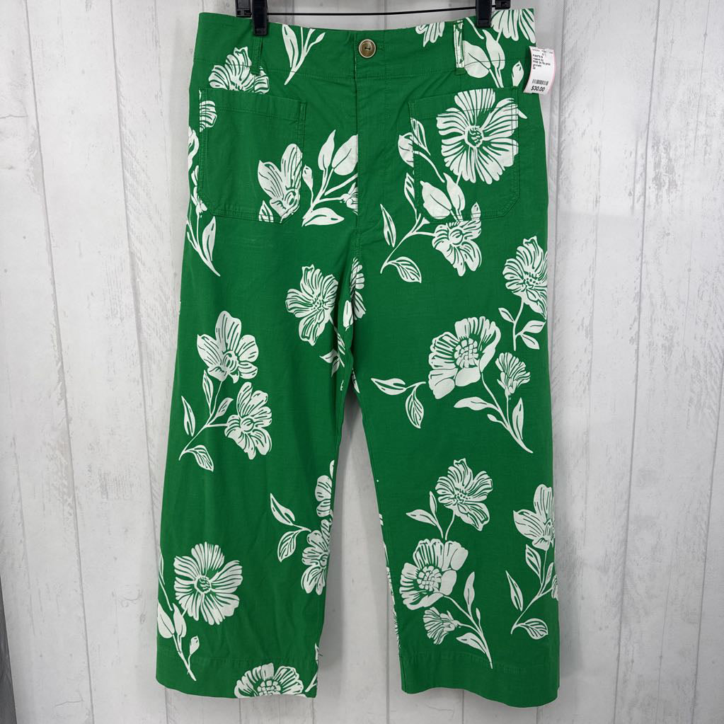 R130 34 flo print wide leg pant