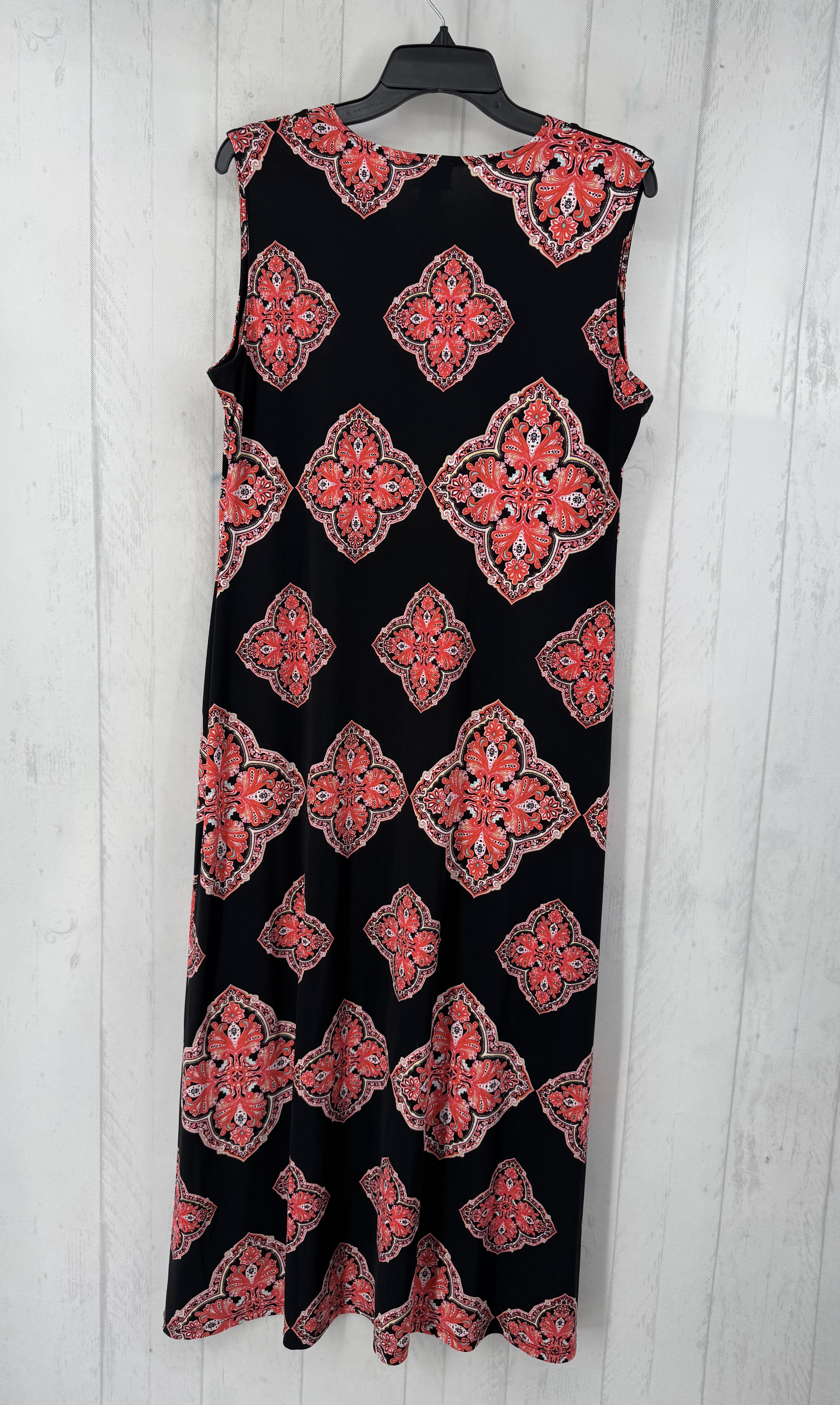 L slvls print maxi dress