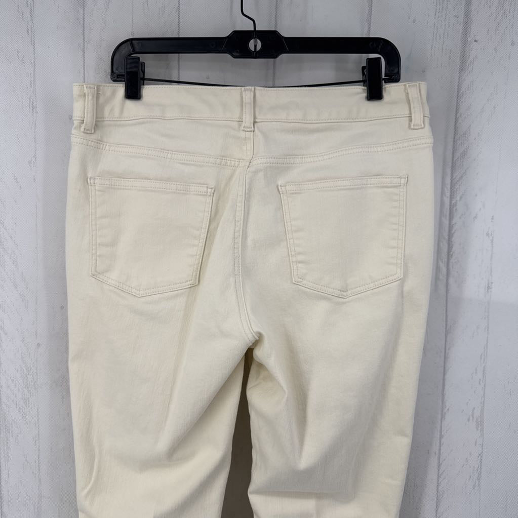 10 hi-waist straight leg jean