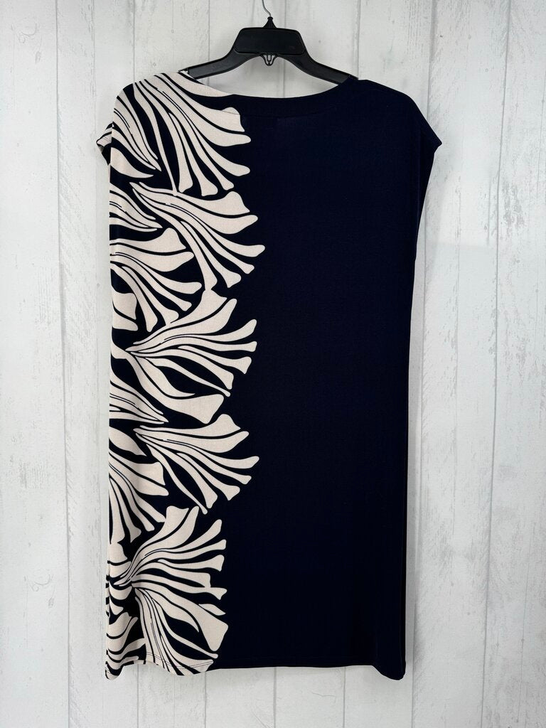 L print slvls dress