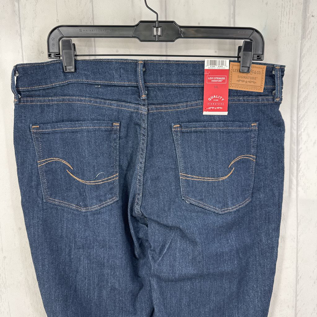 14L mid-rise skinny jean