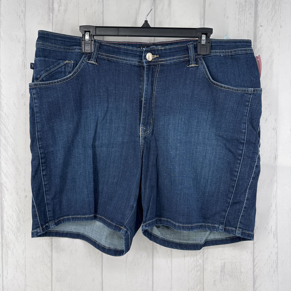 18w denim bermuda shorts