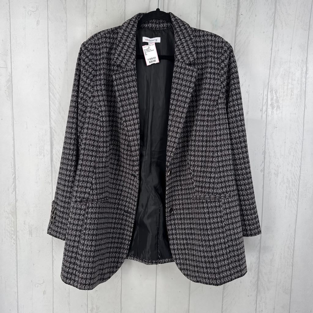 18w tweed blazer