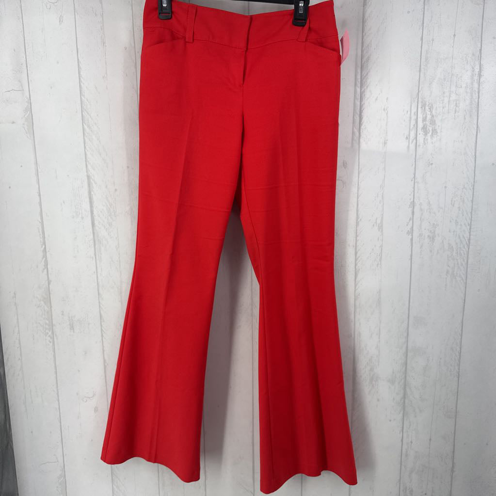 6 flare leg trouser
