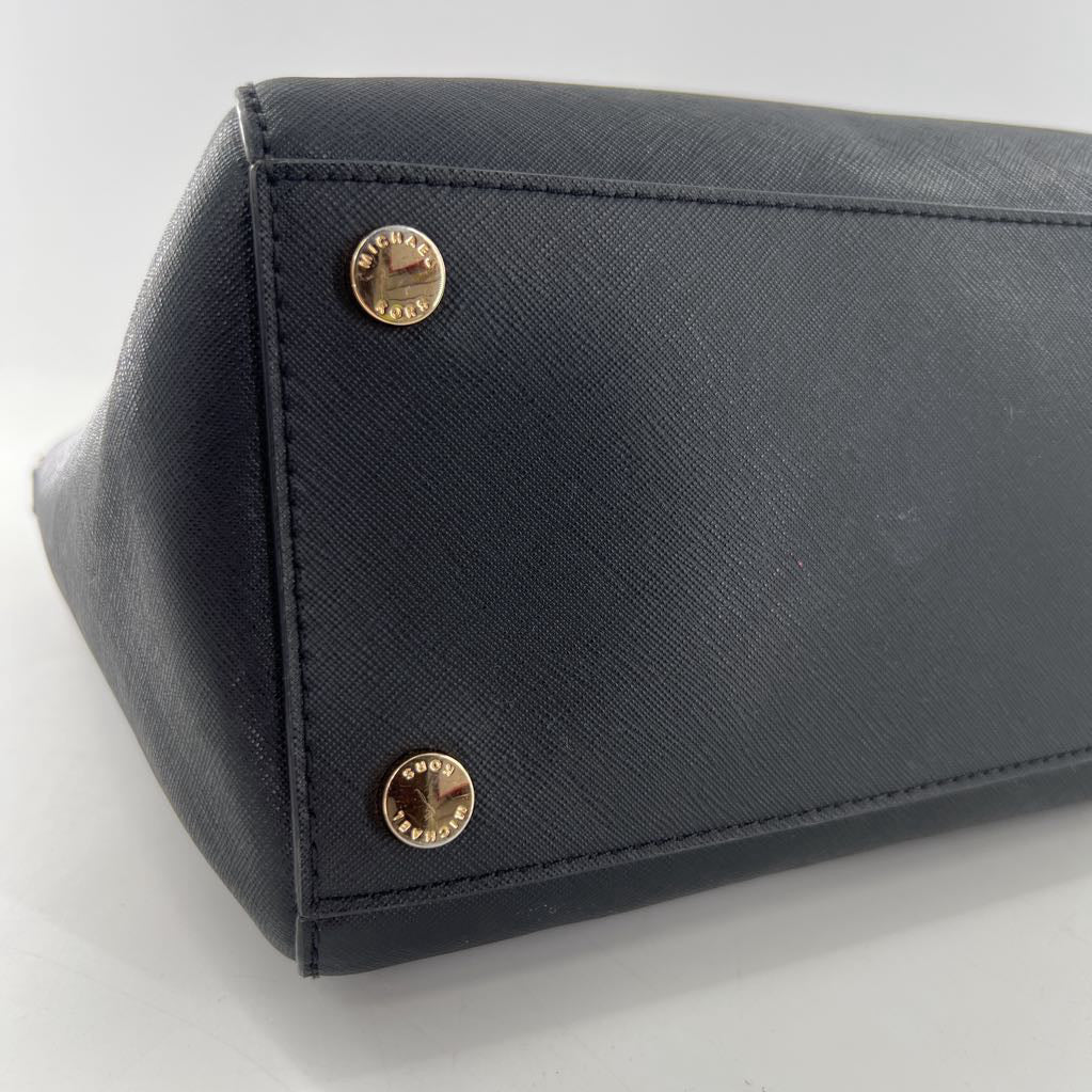 saffano leather footed satchel