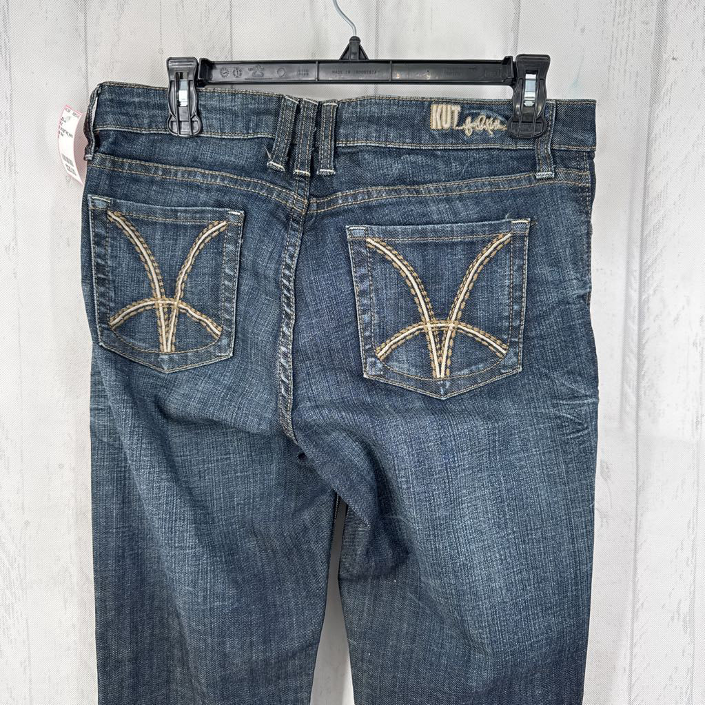8 straight leg jeans