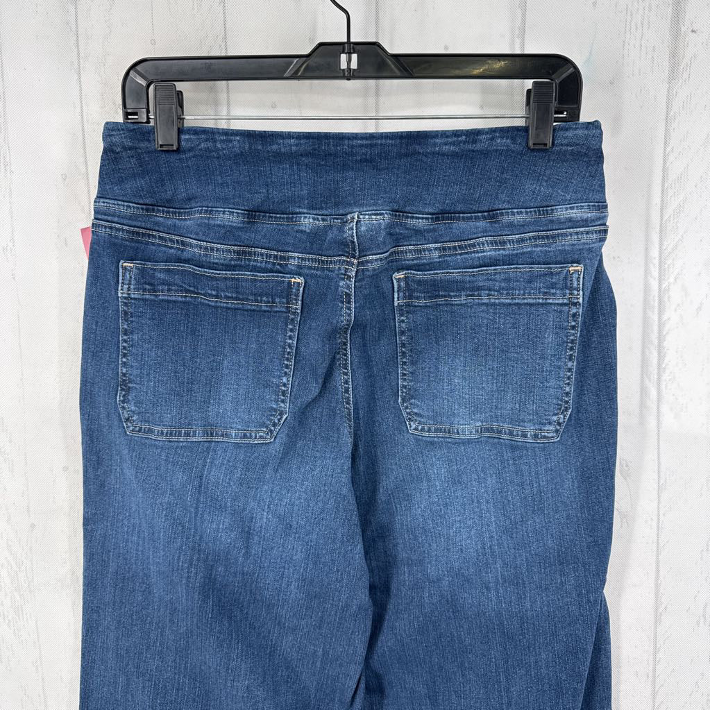 12 wide leg pull-on capris