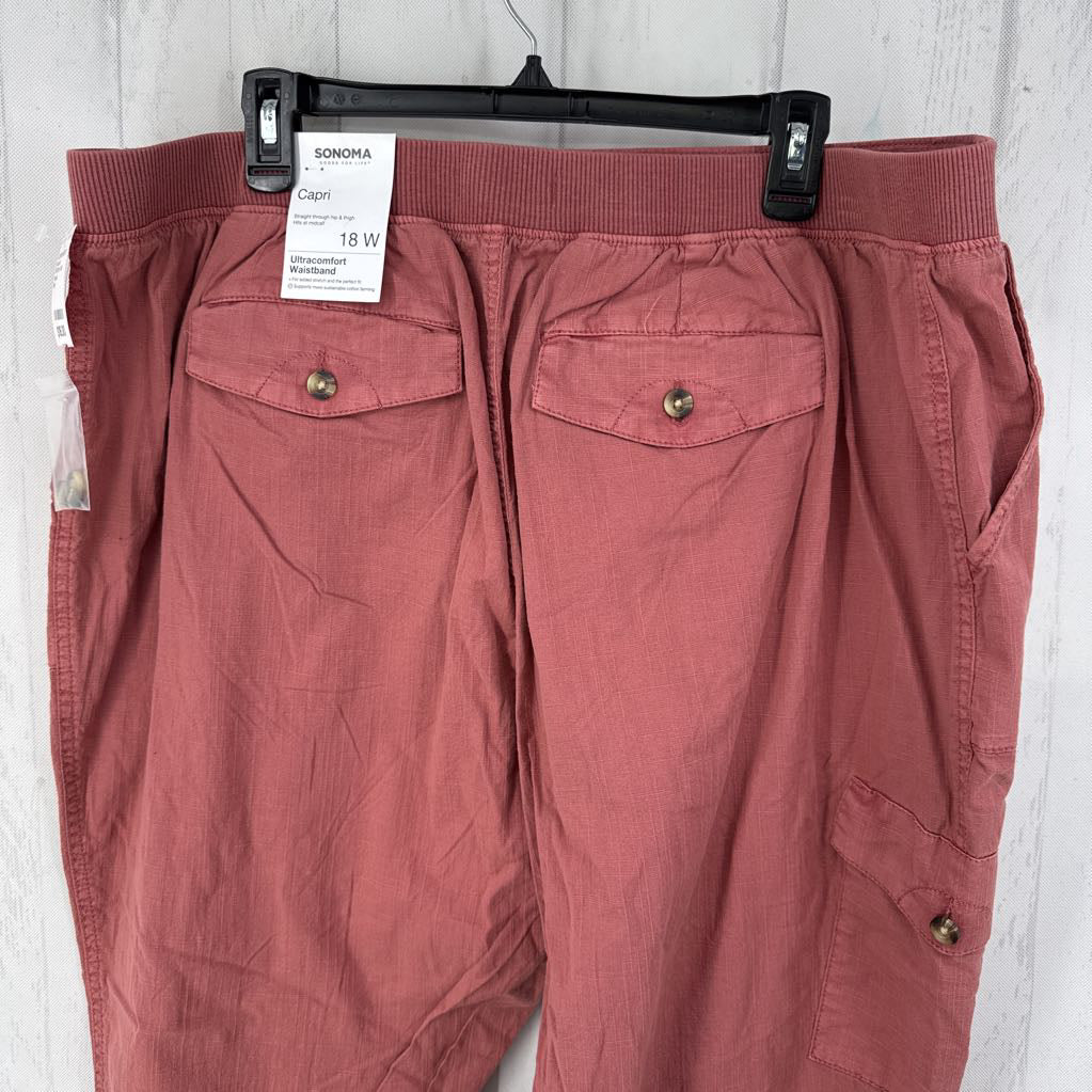 R40 18w twill capris