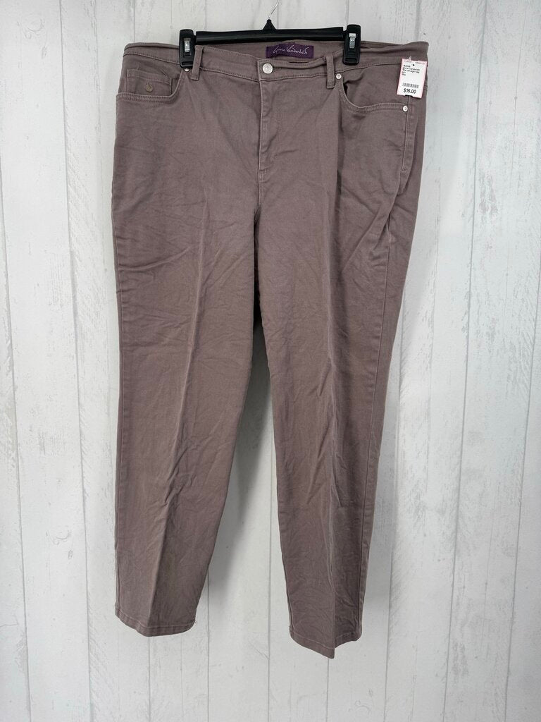 18w straight leg jean