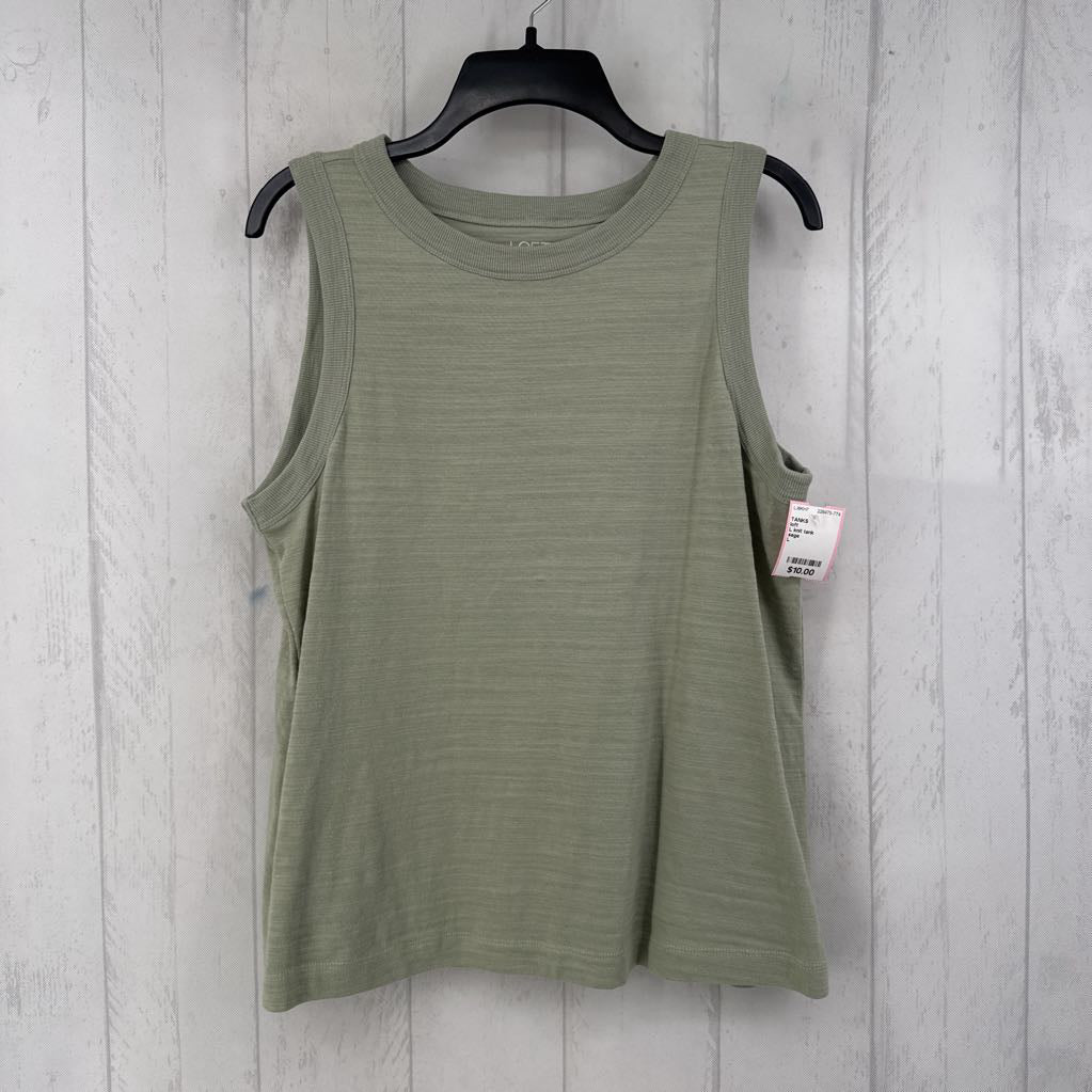 L knit tank