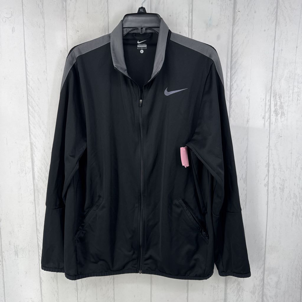 L lightweight zip-up jacket