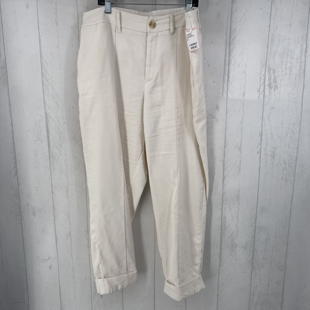 16 straight leg cuffed trouser