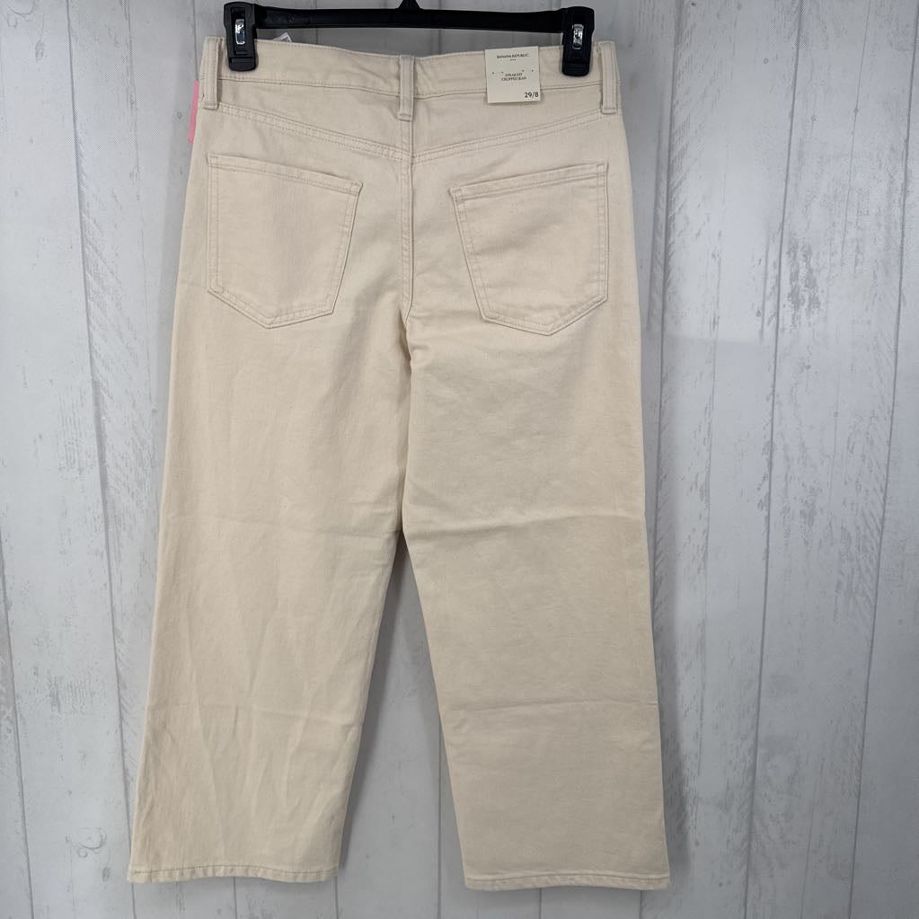 R80 8 mid rise cropped jean