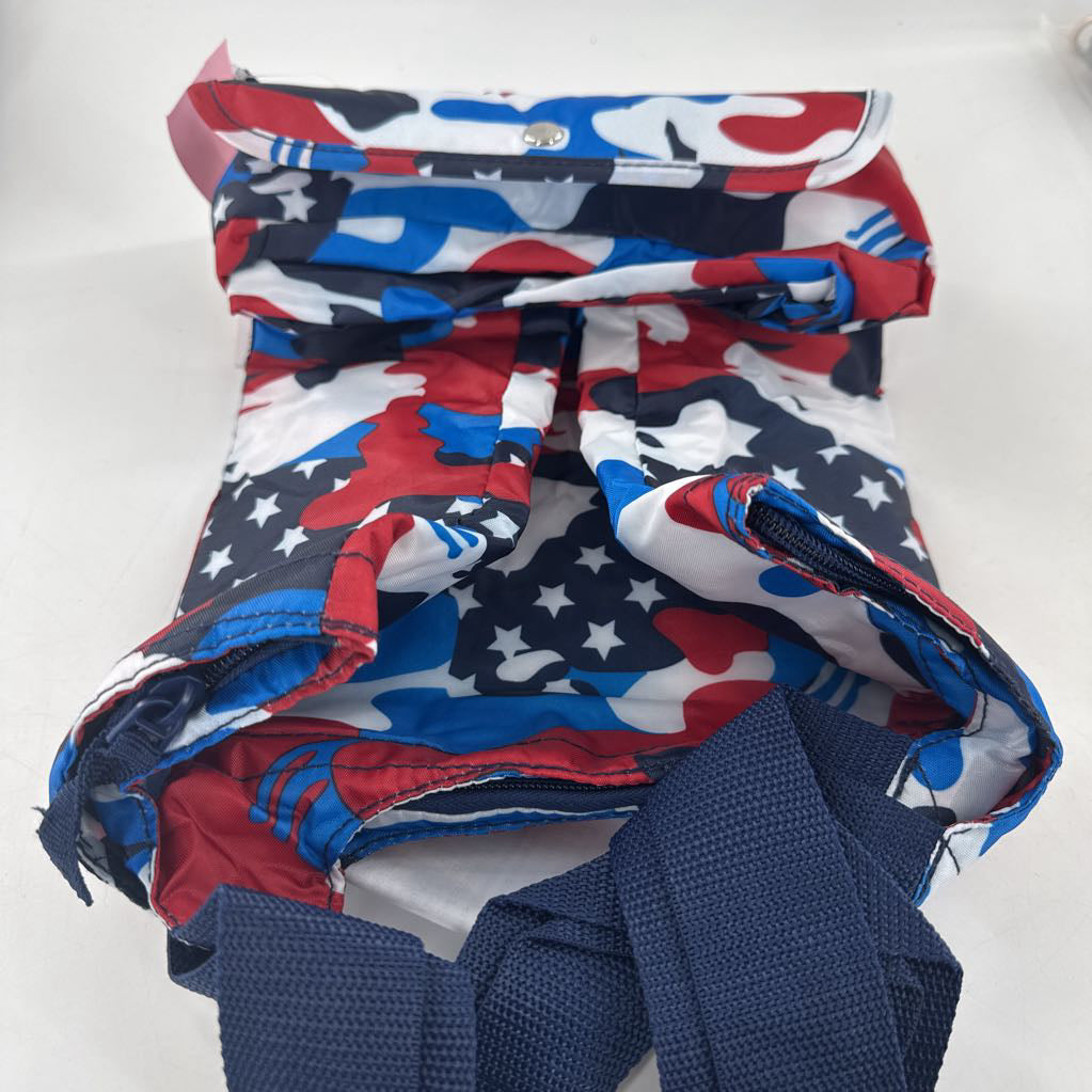 camo print insulated foldable tote