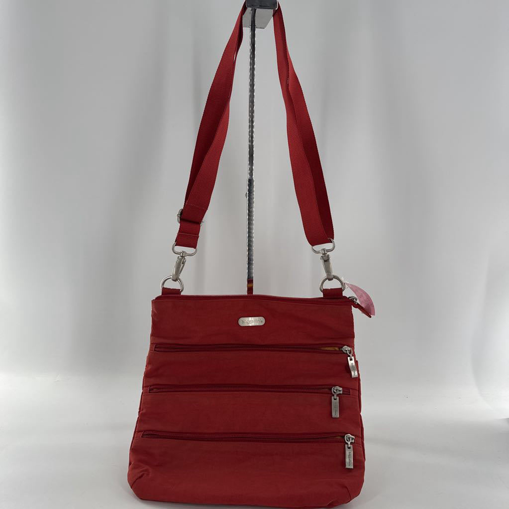 nylon zipper pockets crossbody