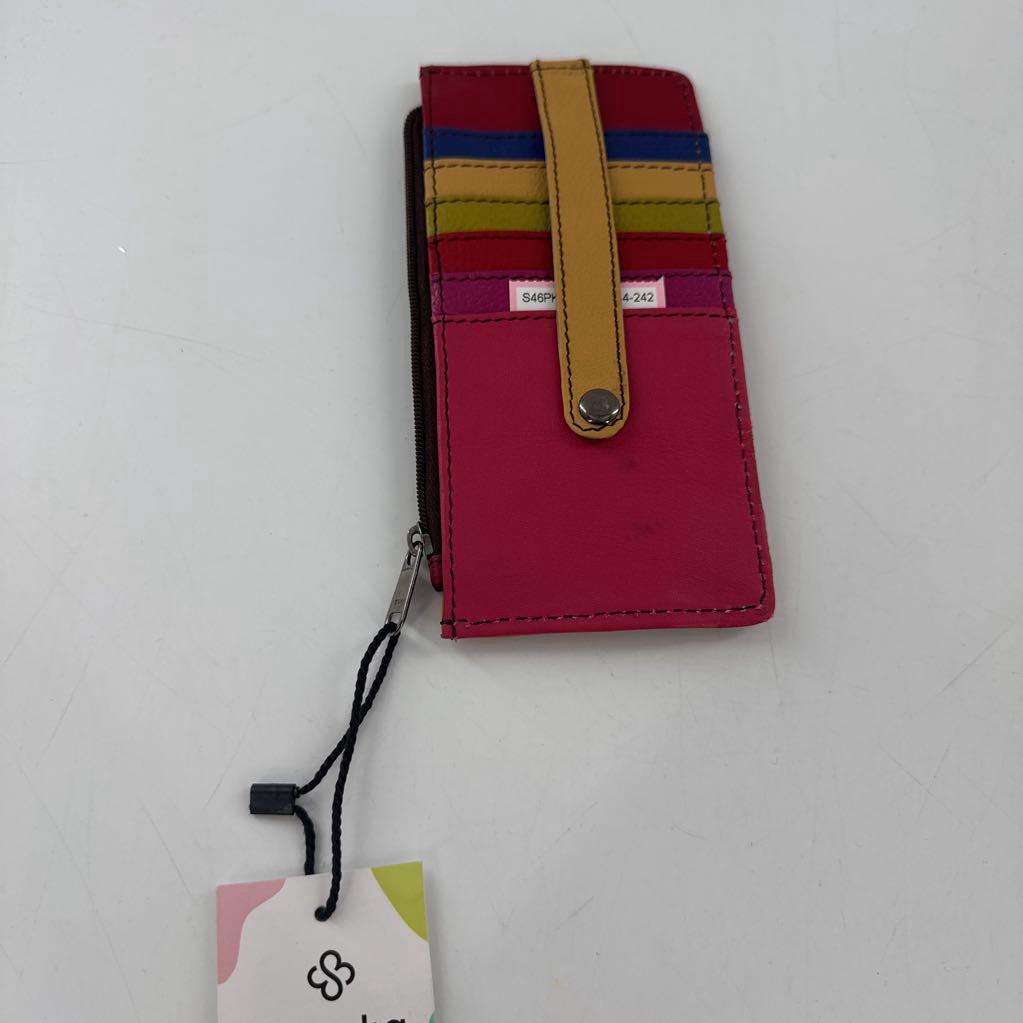 colorful card holder wallet