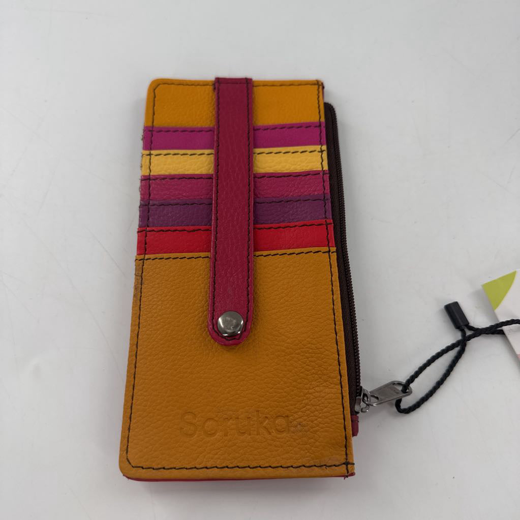 colorful card holder wallet