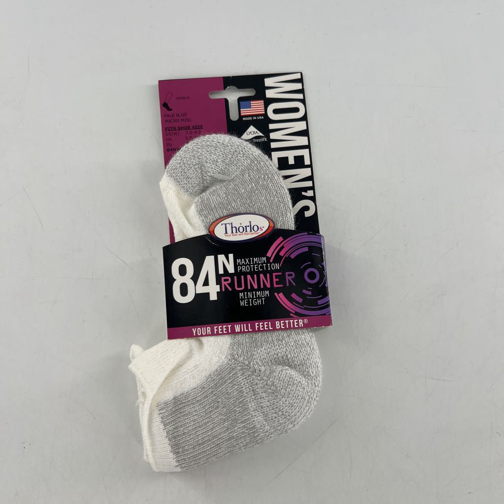 runner socks-wht