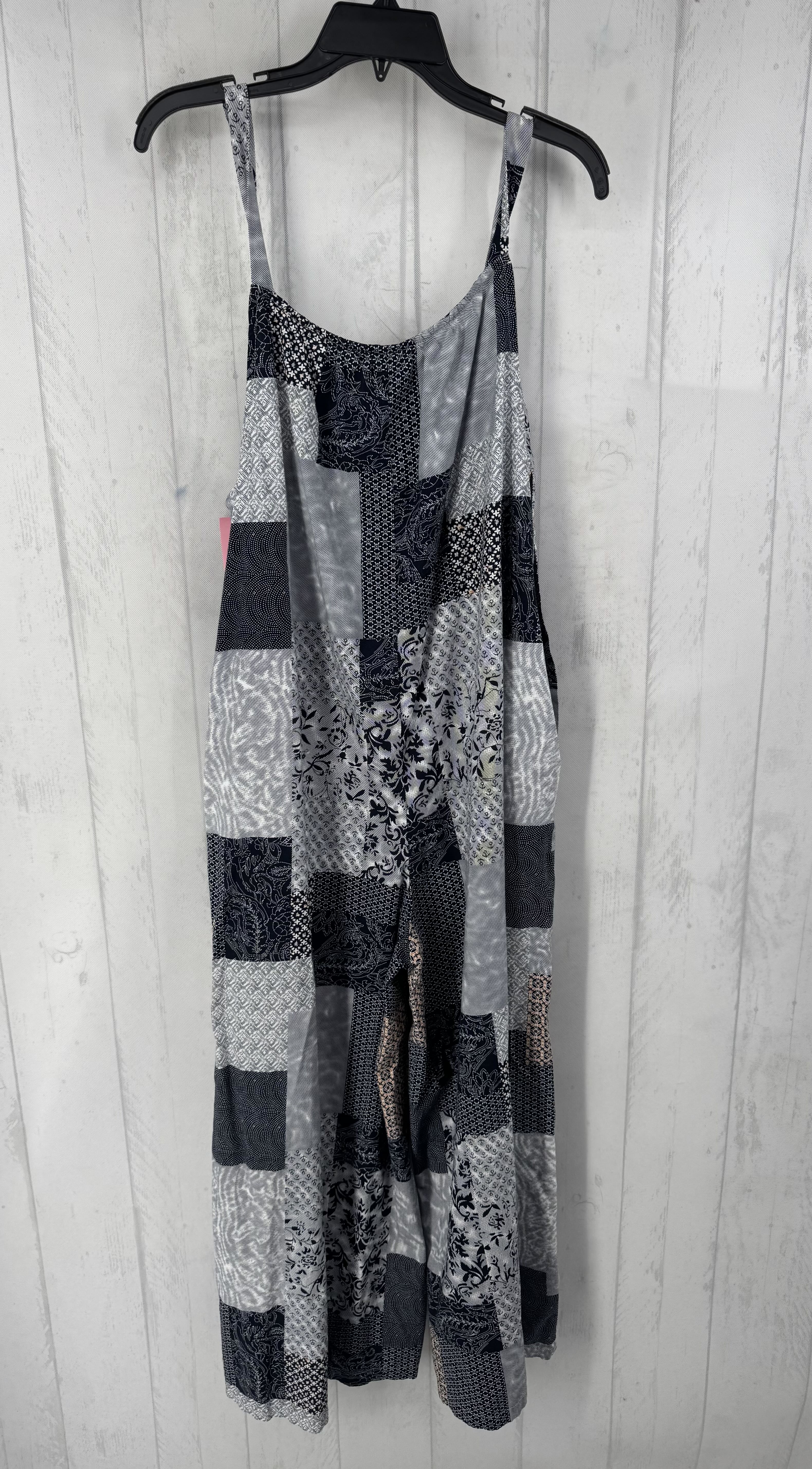 XL patchwork jumper