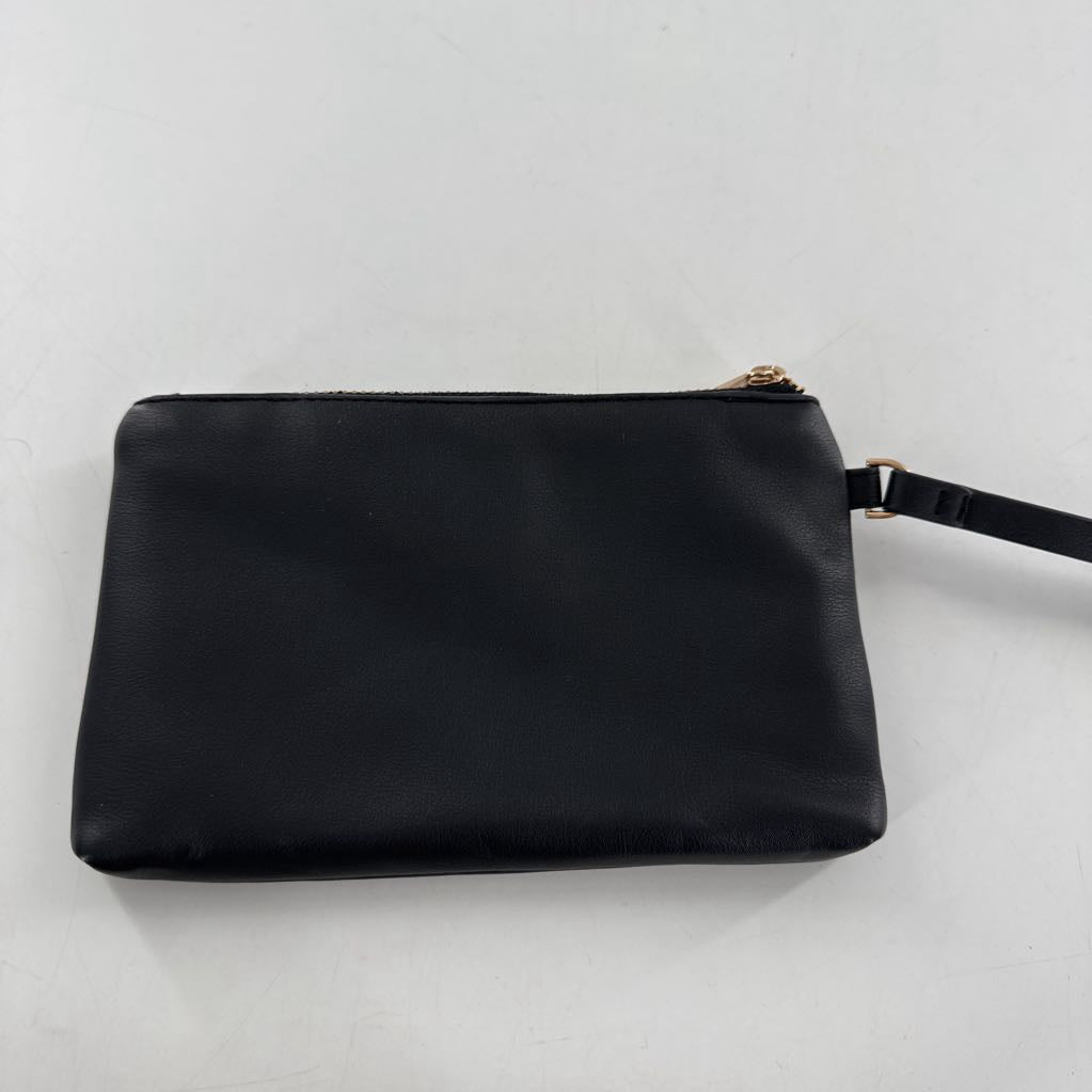 vegan leather wristlet