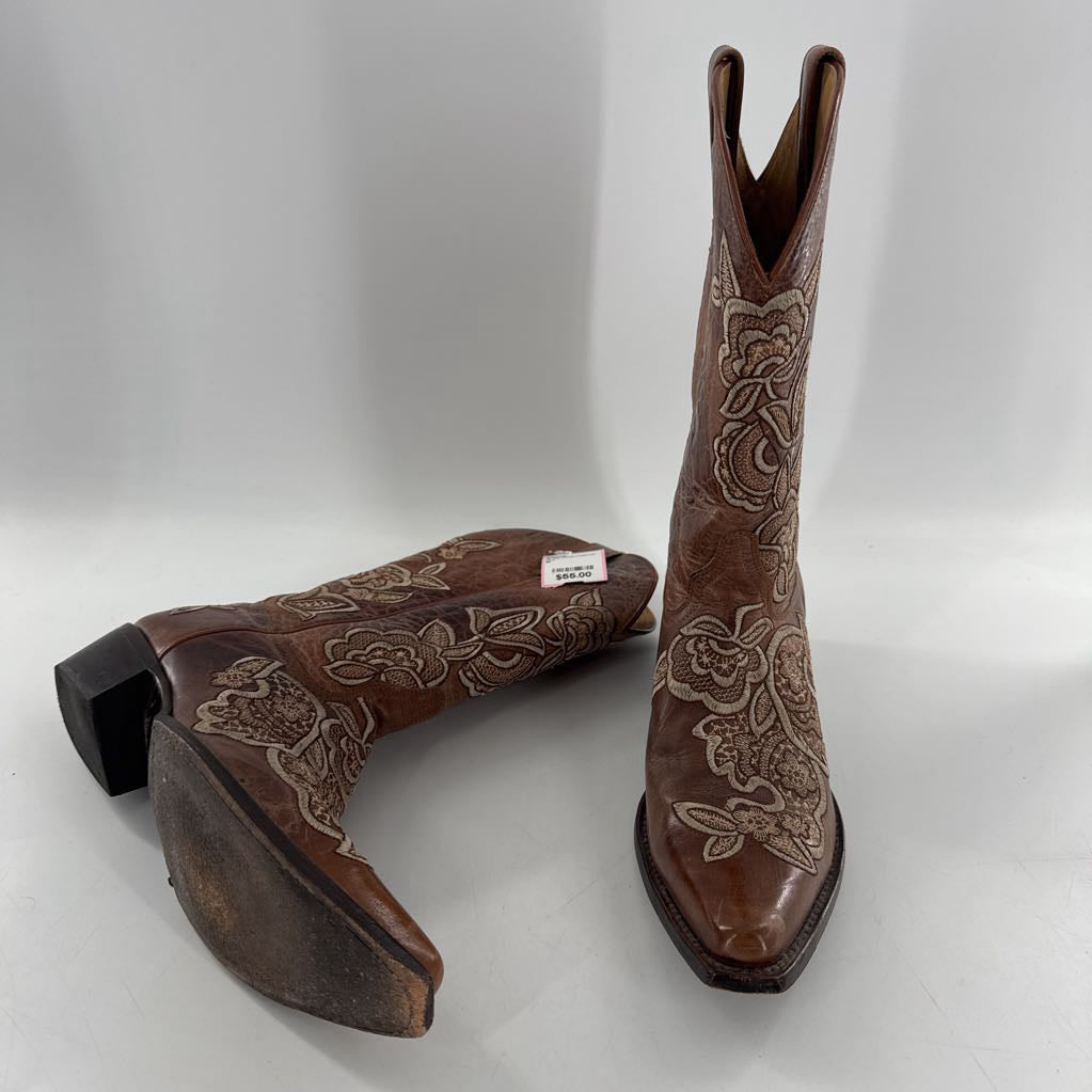 10 flo embroideren cowboy boots