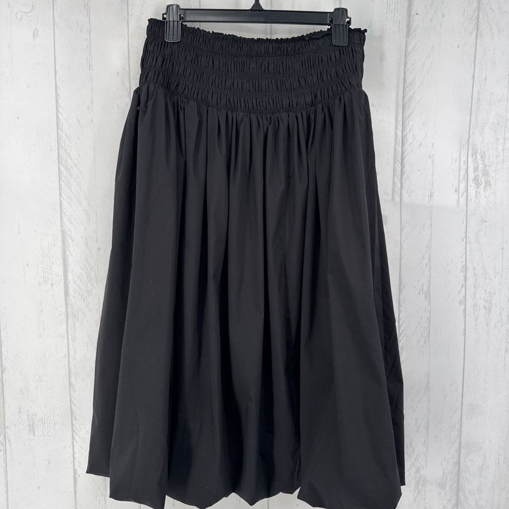 L smocked maxi skirt