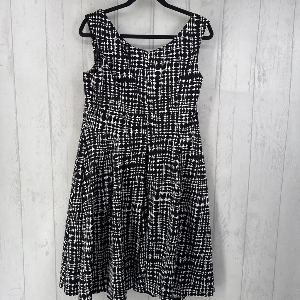 14 printed slvls dress