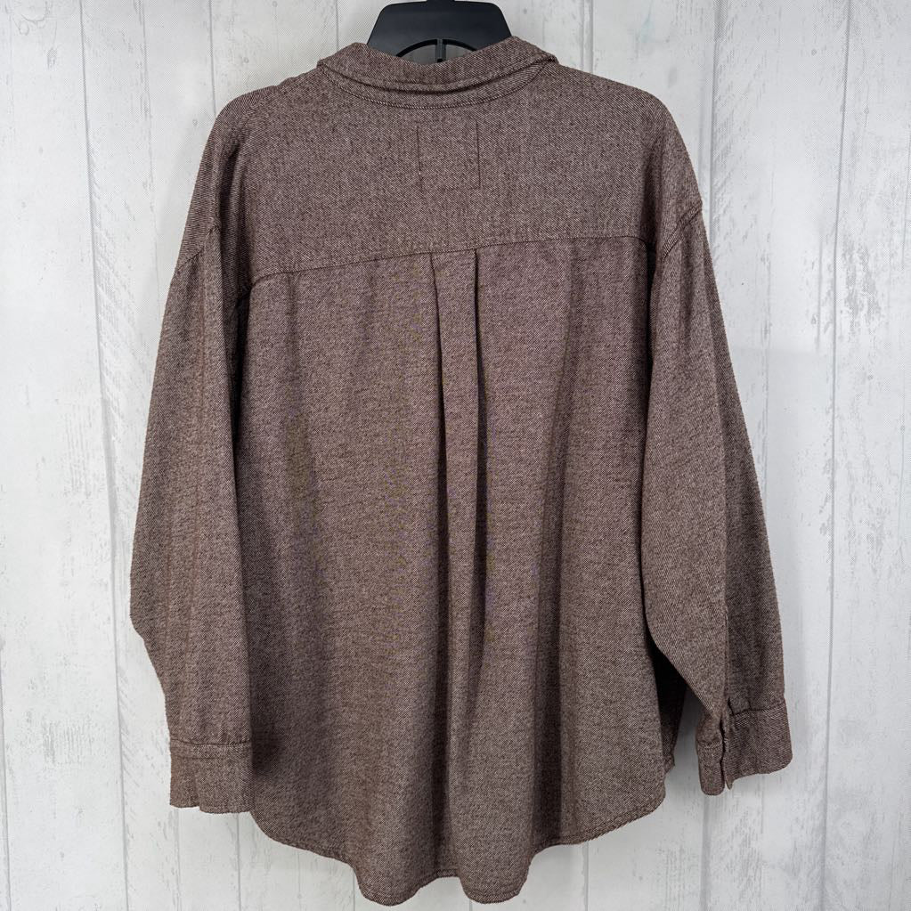 L button down l/s top