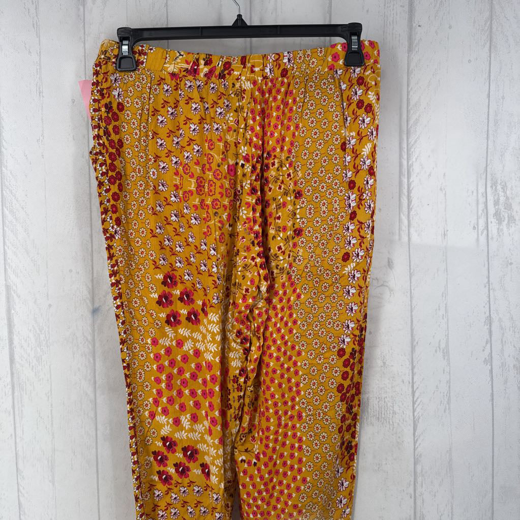 L flo print pull-on pant