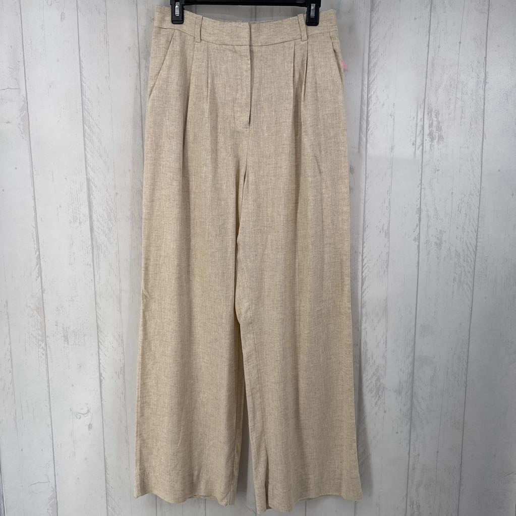 8 linen blend trouser