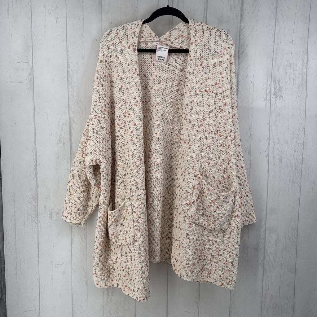 3X confetti cardi
