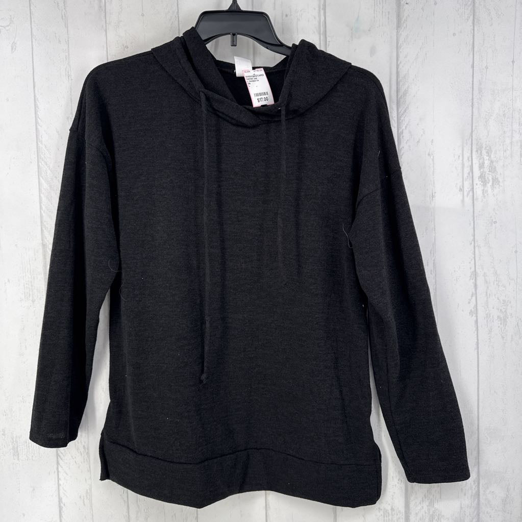 L hooded l/s pullover