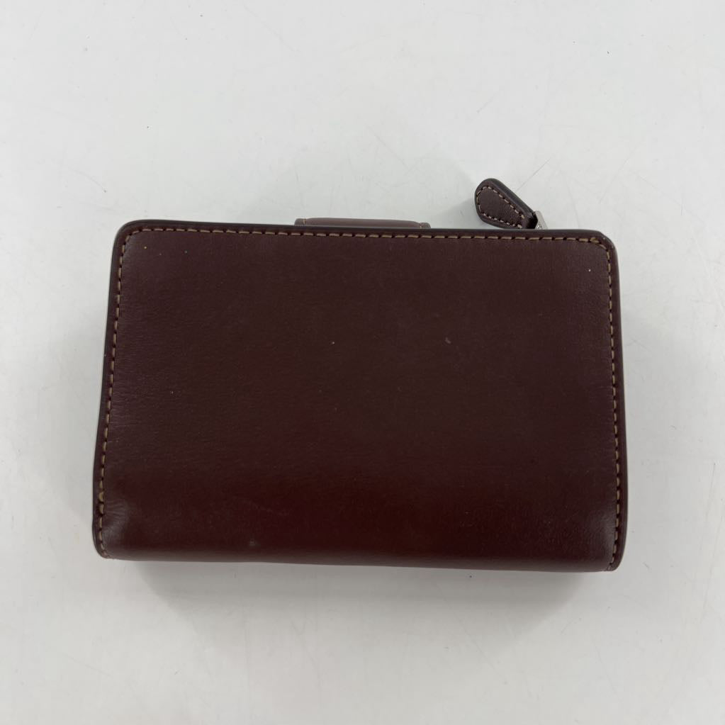 leather bi-fold wallet