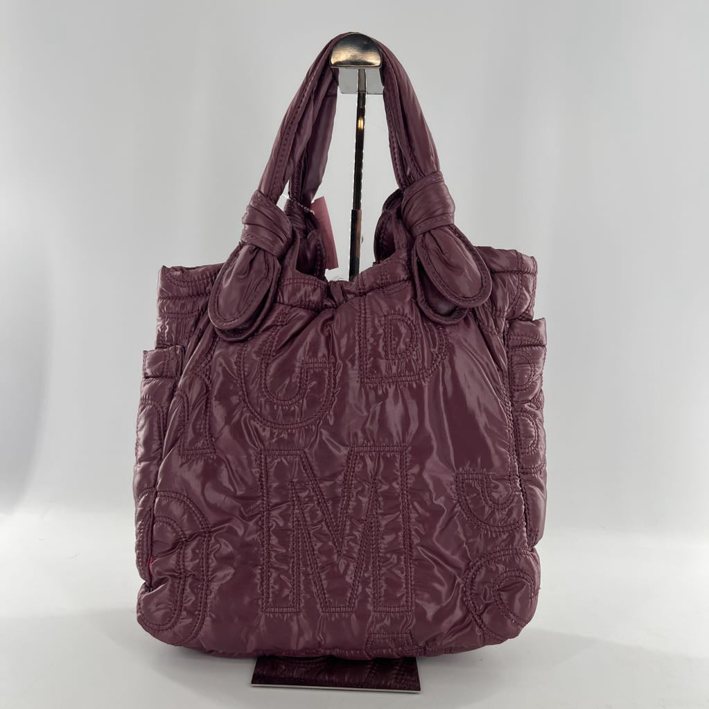 small quilted tote bag