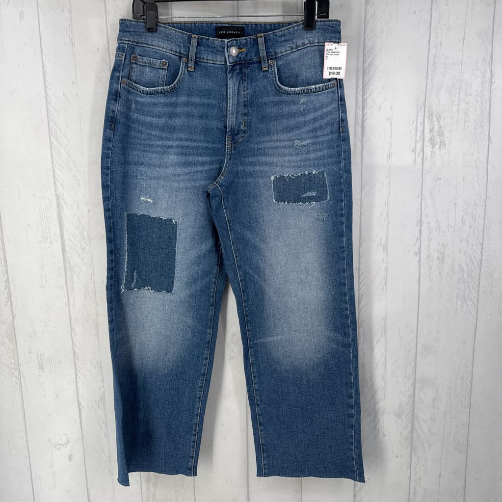 10 crop jeans
