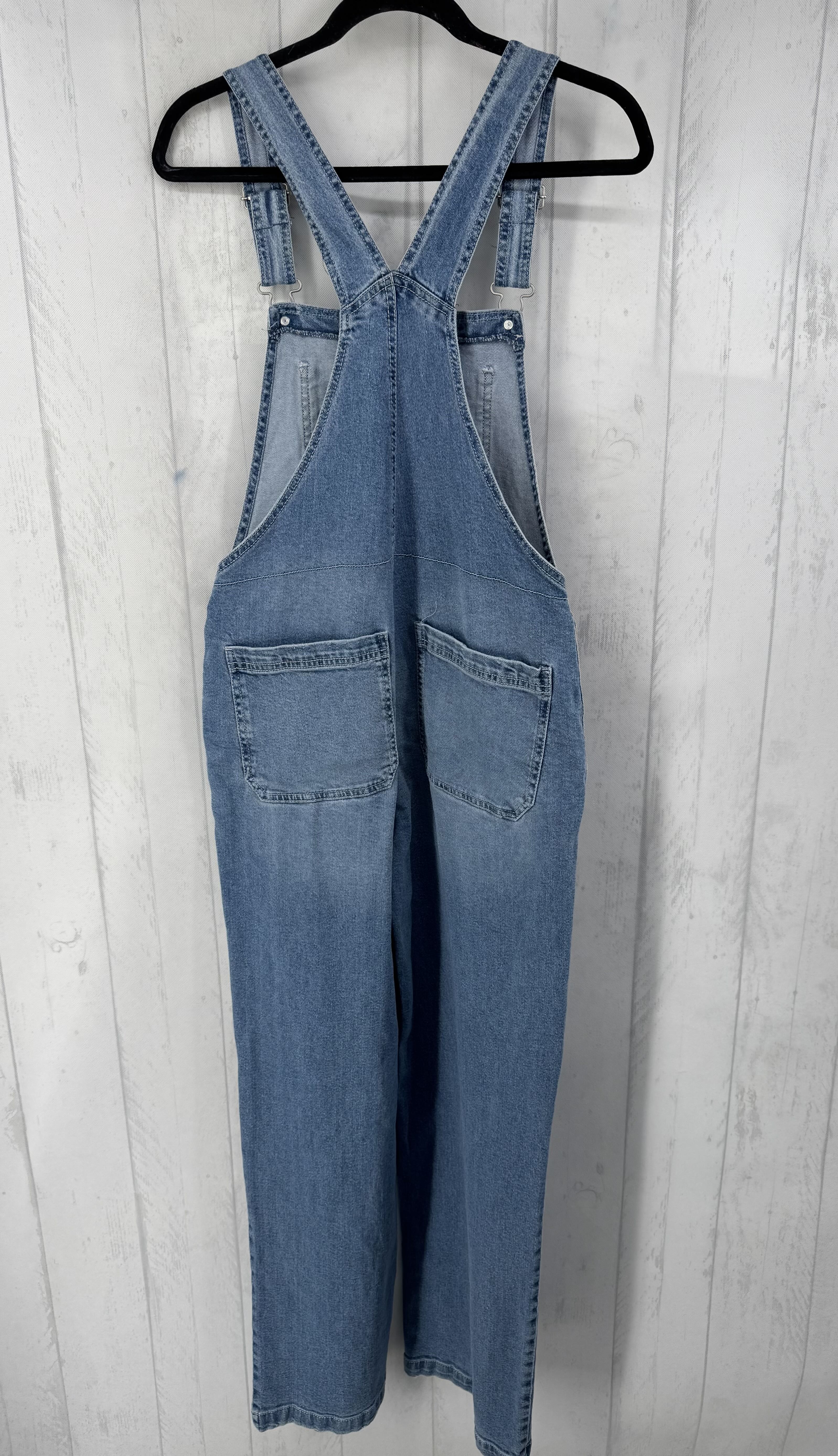 M denim overalls